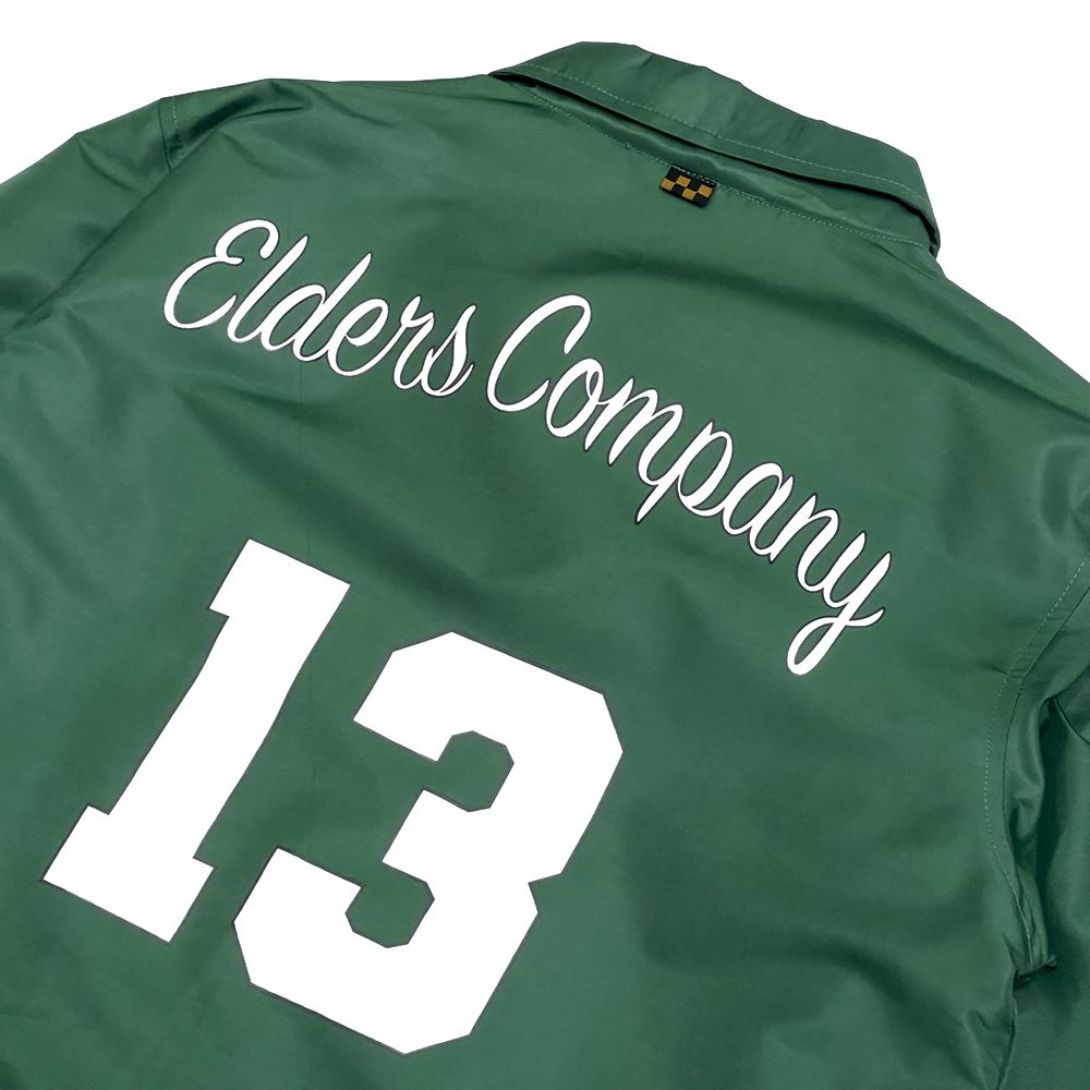 Coach Jacket Chippewa Green Elders Co