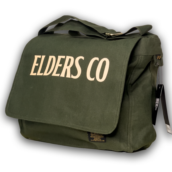 Newspaper Bag Elders Company - Olive