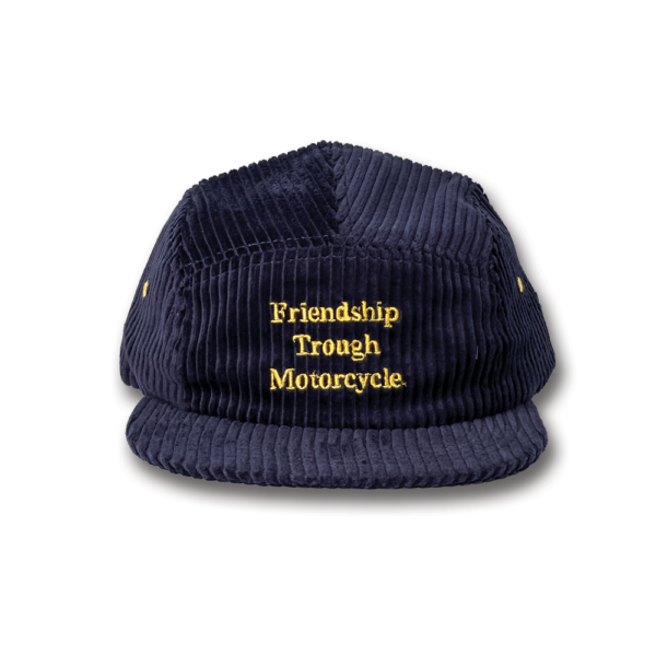 5 Panel Hat - Friendship - Corduroy - Navy