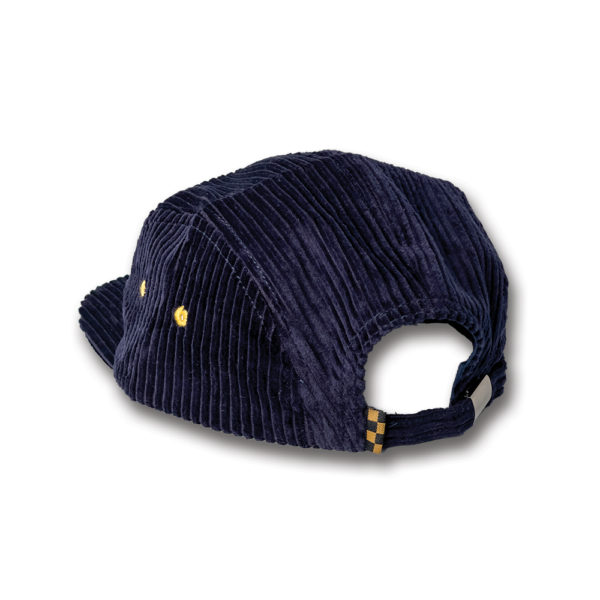 5 Panel Hat - Friendship - Corduroy - Navy - Image 3