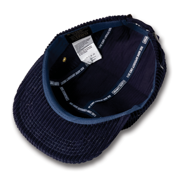 5 Panel Hat - Friendship - Corduroy - Navy - Image 4