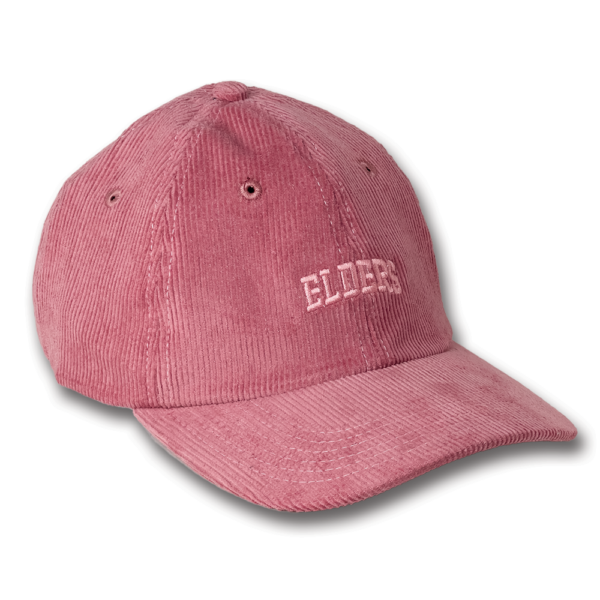 Baseball Hat - "Campus" Corduroy - Magenta - Image 2