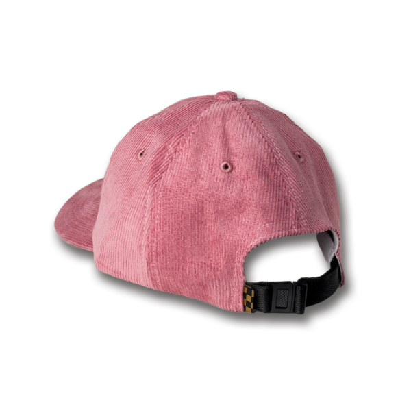 Baseball Hat - "Campus" Corduroy - Magenta - Image 3