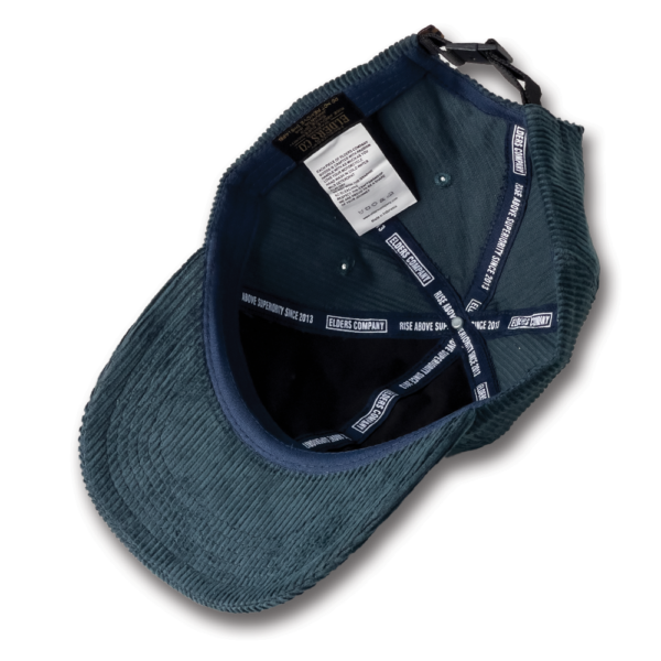 Baseball Hat - "Vintage" Corduroy - Green - Image 4