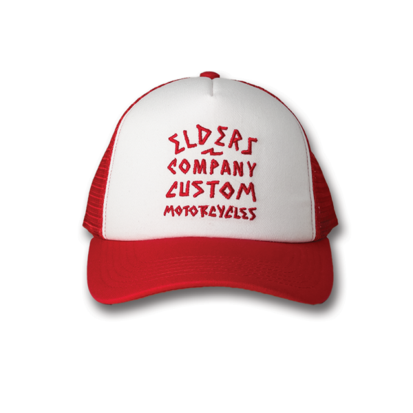 Trucker Hat - Beach - Red White