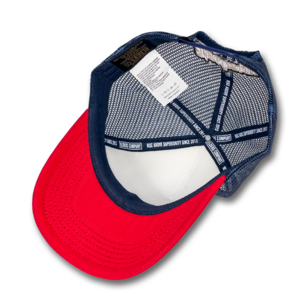 Trucker Hat - Racer - Red White Blue - Image 4