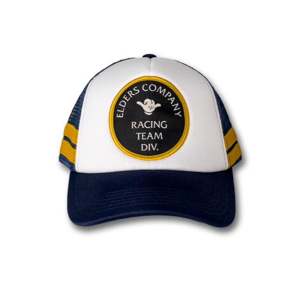 Trucker Hat - Racing Team - Navy Yellow White