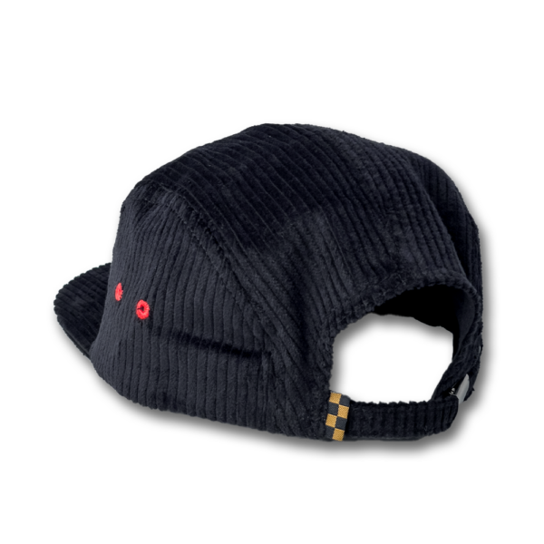 5 Panel Hat "Elders Company - Campus Logo" Black - Image 3