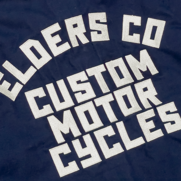 Work Shirt - Custom Motorcycle -Navy - Image 4