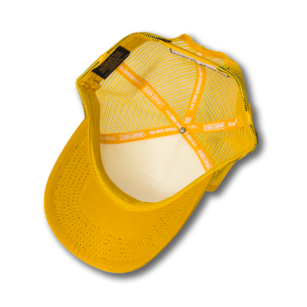 Trucker Hat - Retro Cycles Yellow - Image 4